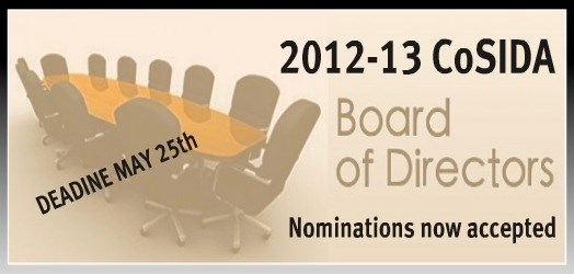 FINAL CALL! CoSIDA Nomination Committee looking for 2012-13 Board of Directors candidates